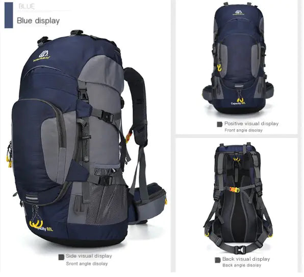 Large Capacity Tactical Mountain Travel Backpack