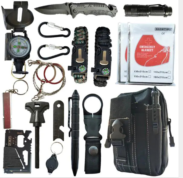 Outdoor SOS Survival Tool Kit for Adventures