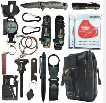 Outdoor SOS Survival Tool Kit for Adventures