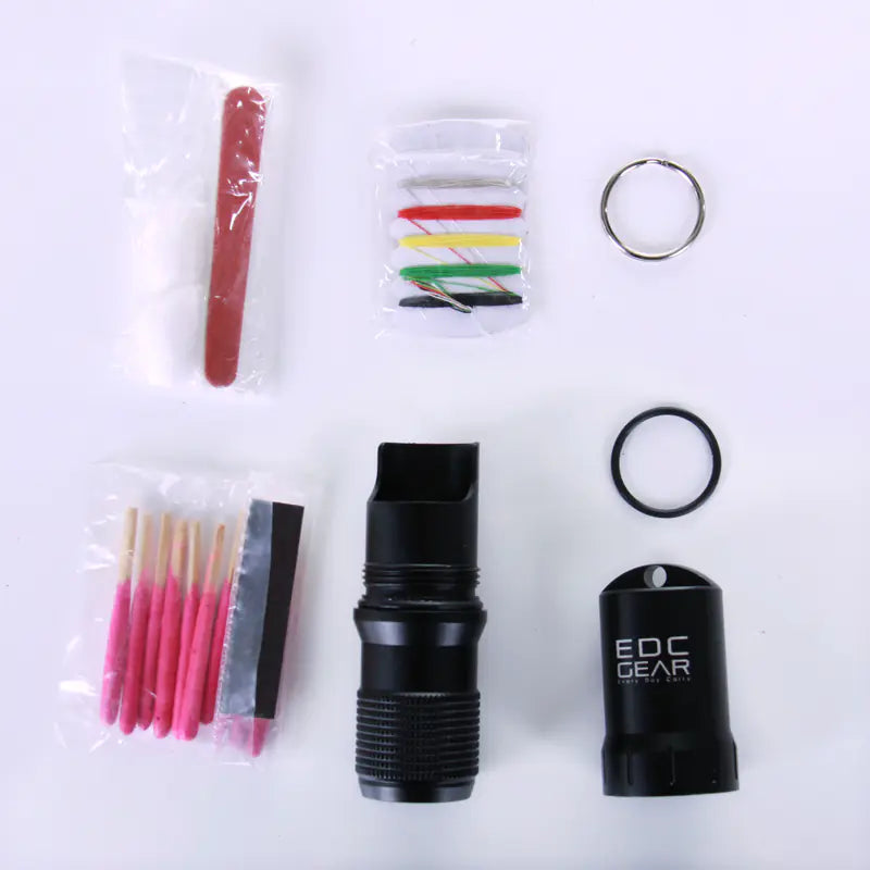 Outdoor Waterproof Survival Gear Emergency Canister