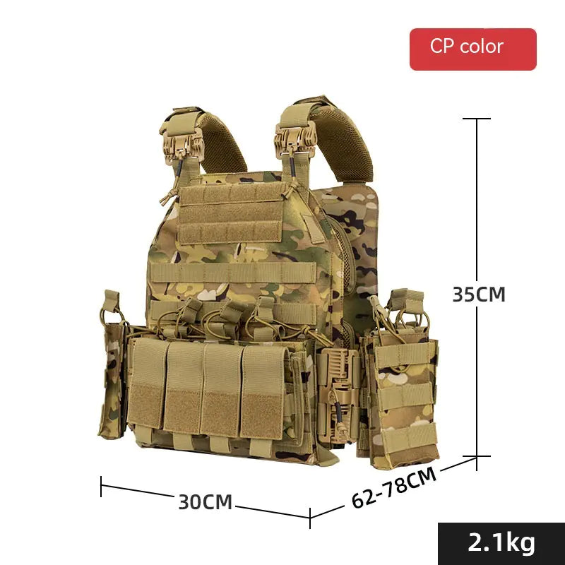 Quick Release Tactical Vest for Outdoor Activities