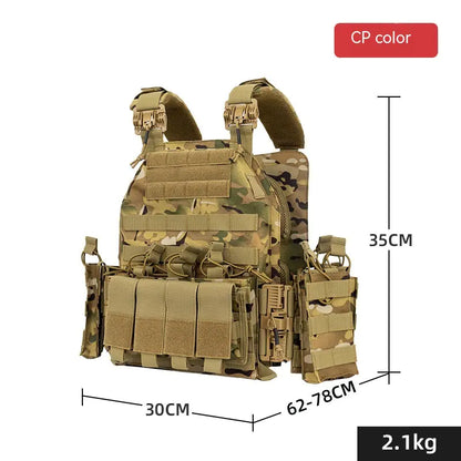 Quick Release Tactical Vest for Outdoor Activities