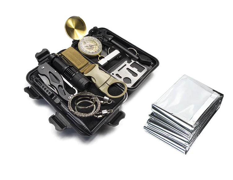 Survival Kit Box for Outdoor Emergency Tools