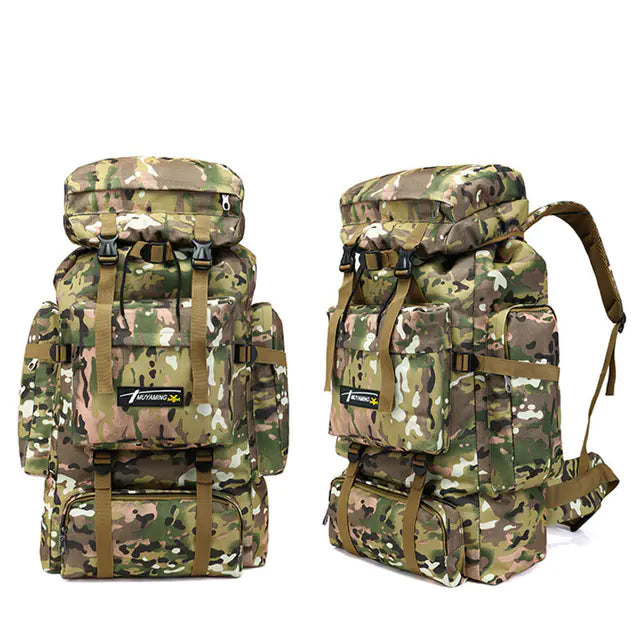 Large Capacity Waterproof Military Tactical Backpack