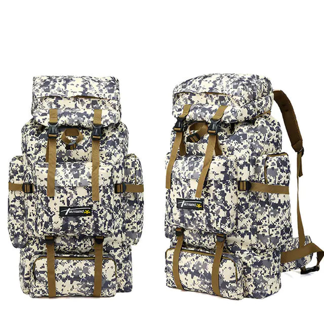 Large Capacity Waterproof Military Tactical Backpack