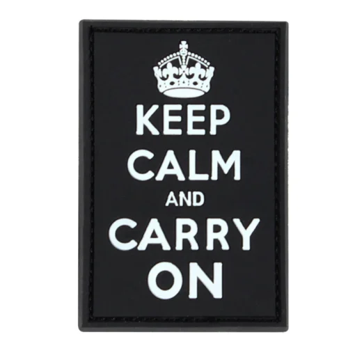 Condor Keep Calm & Carry Pvc Patch (6Pcs/Pack) -Tactical Equipment Shop 181009 034f 2017 1