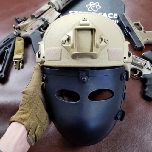 Atomic Defense Half Face Bulletproof Mask For Helmets | NIJ Level IIIA+ -Tactical Equipment Shop 20200406 172448 720x c552d9bd b7ba 480c a611 57d07f607c2d