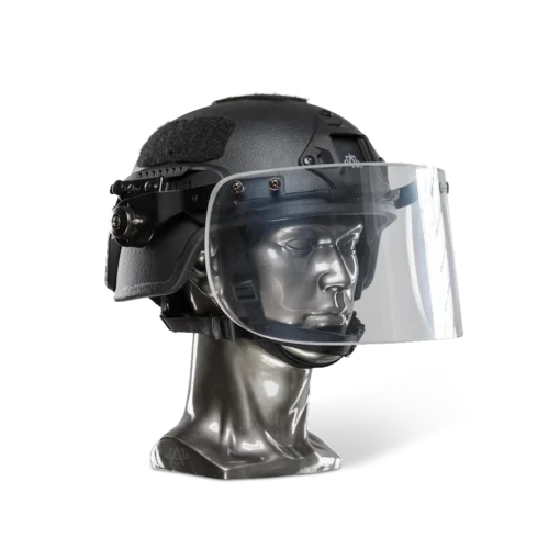 Atomic Defense Ballistic Helmet With Bulletproof Visor | NIJ Level IIIA+ -Tactical Equipment Shop AD 169wm