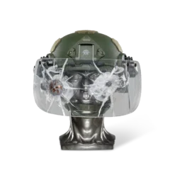 Atomic Defense Ballistic Helmet With Bulletproof Visor | NIJ Level IIIA+ -Tactical Equipment Shop AD 177wm