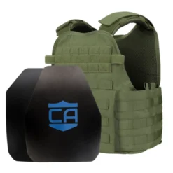 Caliber Armor AR550 Level III+ Body Armor And Condor MOPC Package -Tactical Equipment Shop Condor MOPC OD Green with SAPI Shooters uai 516x516 1