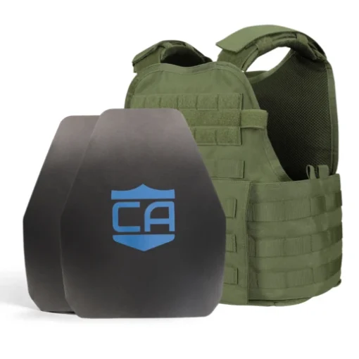 Caliber Armor AR550 Level III+ Body Armor And Condor MOPC Package -Tactical Equipment Shop Condor MOPC OD Green with Shooters uai 516x516 1