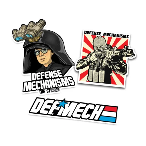 Defense Mechanisms DM Sticker Pack 4 -Tactical Equipment Shop DMStickerpack4 01868