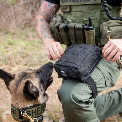 TacMed Solutions K9 Handler Trauma Kit -Tactical Equipment Shop K9HTK 2 inuseclosed