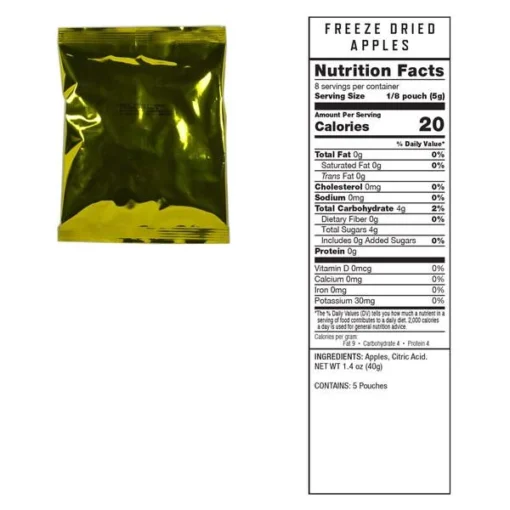 ReadyWise 1440 Serving Freeze Dried Fruit Bundle -Tactical Equipment Shop RW apples grande 8061637e fe09 46f1 bde4 5f8b2ca40e3c