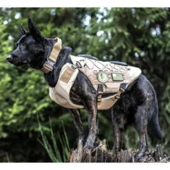 221B Tactical Titan Vest - Level IIIA K-9 Body Armor -Tactical Equipment Shop Spartan armor IIIA dog body armor.1