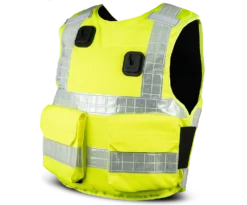 PPSS Group Overt Stab Resistant Body Armour With Reflective Tape -Tactical Equipment Shop Stab Resistant Body Armour Yellow Hi Vis Overt