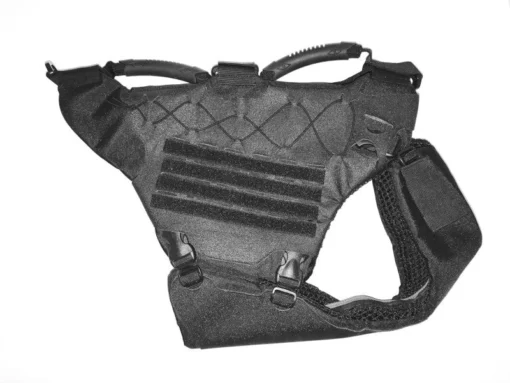 221B Tactical Titan Vest - Level IIIA K-9 Body Armor -Tactical Equipment Shop The Titan K 9 Carrier Black Side