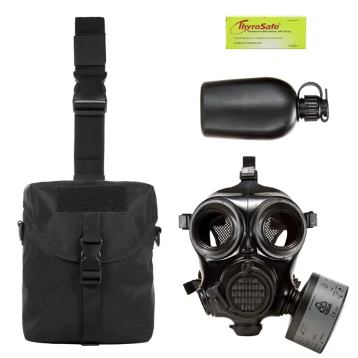 Mira Safety Gas Mask + Survival Kit -Tactical Equipment Shop cm 7m nbc