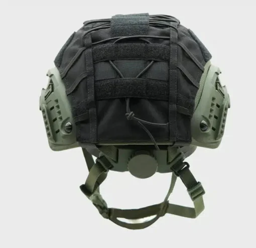 Ace Link Armor Ballistic Helmet Cover Black -Tactical Equipment Shop helmet cover black 3