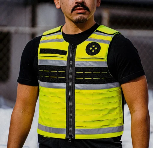 Ace Link Armor High-Vis Bulletproof Vest Level IIIA Anti-Stab -Tactical Equipment Shop high visibility bulletproof vests 4.jpg 2