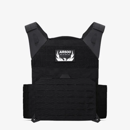 AR500 Armor Invictus™ Plate Carrier -Tactical Equipment Shop invictus blk front 3