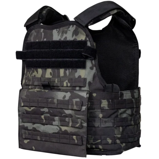 Caliber Armor AR550 11 X 14 Level III+ Body Armor And Condor MOPC Package -Tactical Equipment Shop mopc black mc