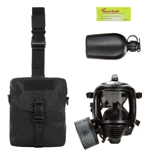 Mira Safety Gas Mask + Survival Kit -Tactical Equipment Shop nbc kit 1