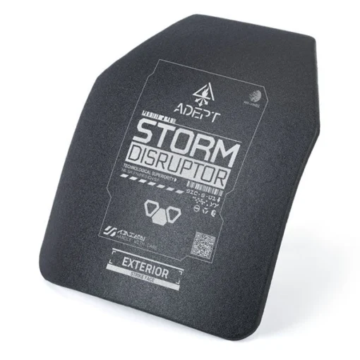 Adept Armor Storm Disruptor Level IV Standalone Up-Armorable Hard Armor Plate -Tactical Equipment Shop storm disruptor2