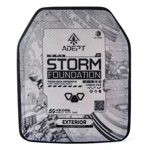 Adept Armor Storm Foundation Level III Standalone Up-Armorable Hard Armor Plate -Tactical Equipment Shop storm foundation1