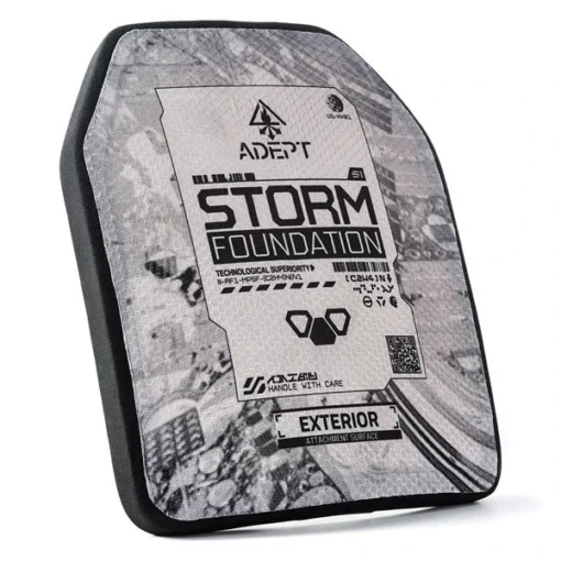 Adept Armor Storm Foundation Level III Standalone Up-Armorable Hard Armor Plate -Tactical Equipment Shop storm foundation2