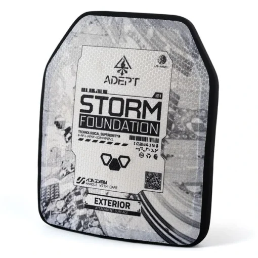 Adept Armor Storm Foundation Level III Standalone Up-Armorable Hard Armor Plate -Tactical Equipment Shop storm foundation3