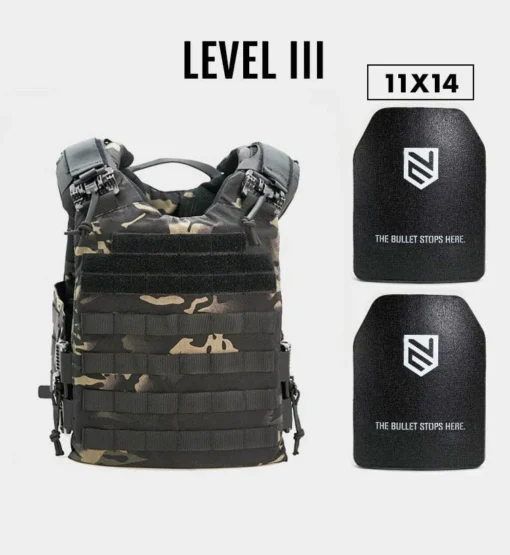 Ace Link Armor Quadrelease Ultra + 2x Level III 11"x14" Plates -Tactical Equipment Shop ultra levelIII bundle2